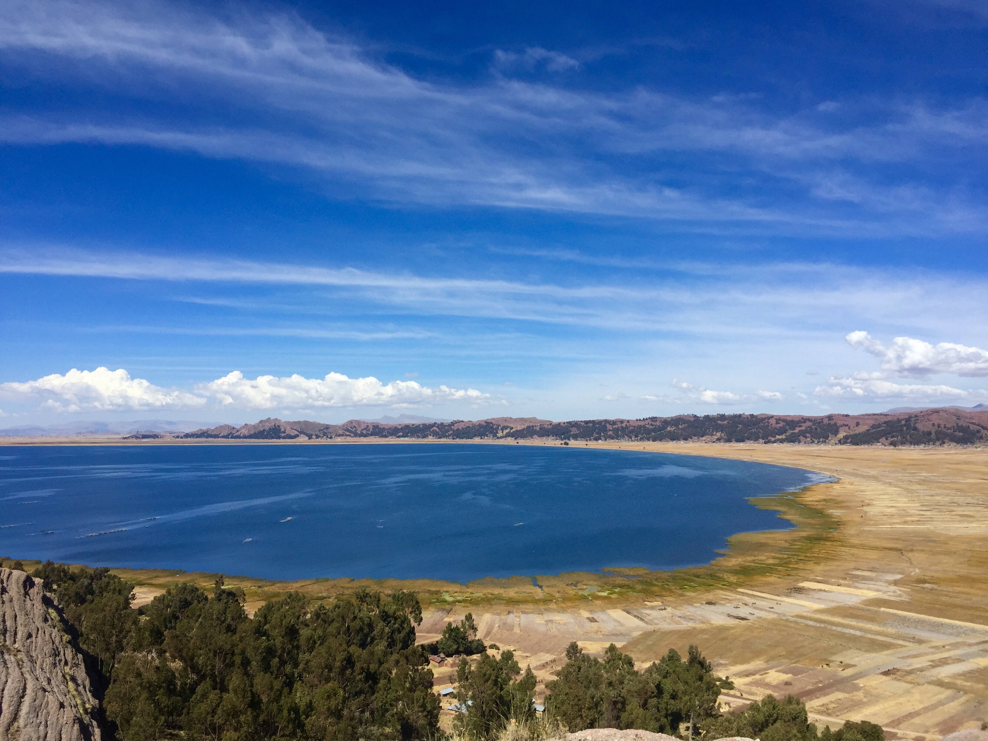 Lake Titicaca panorama