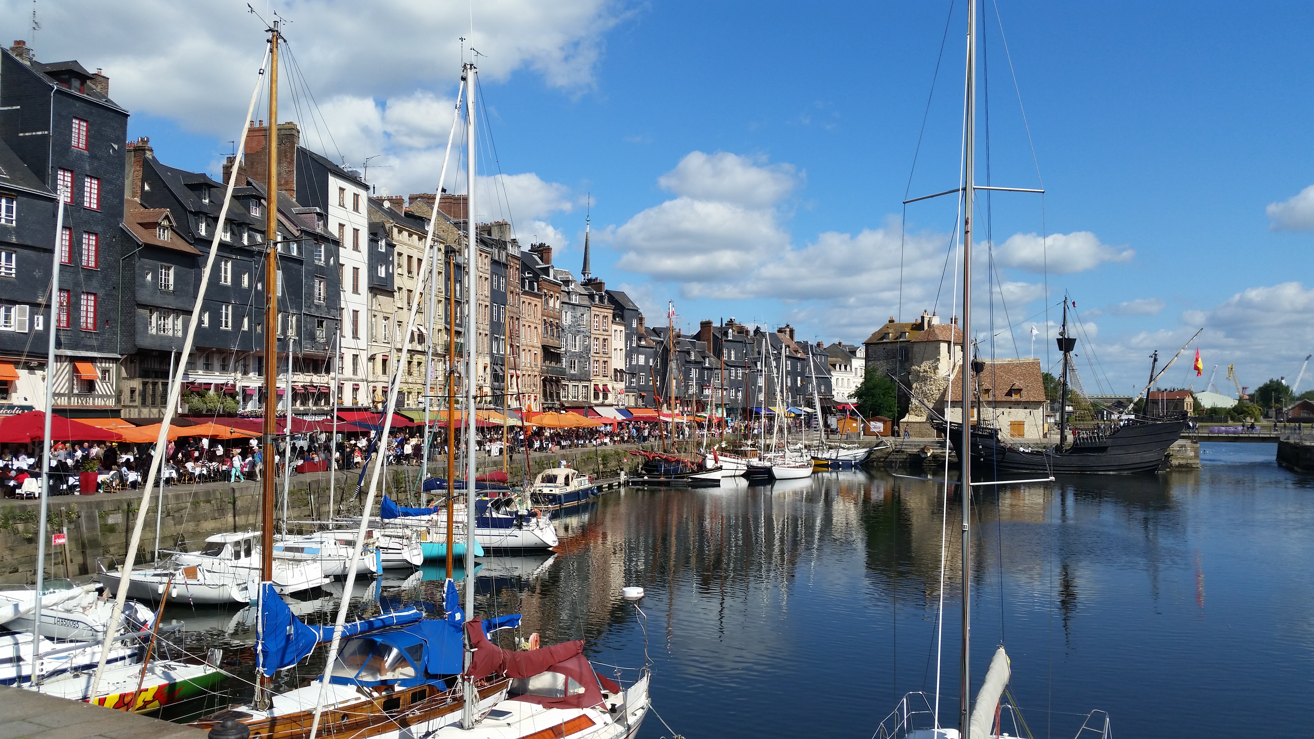 Normandy harbour