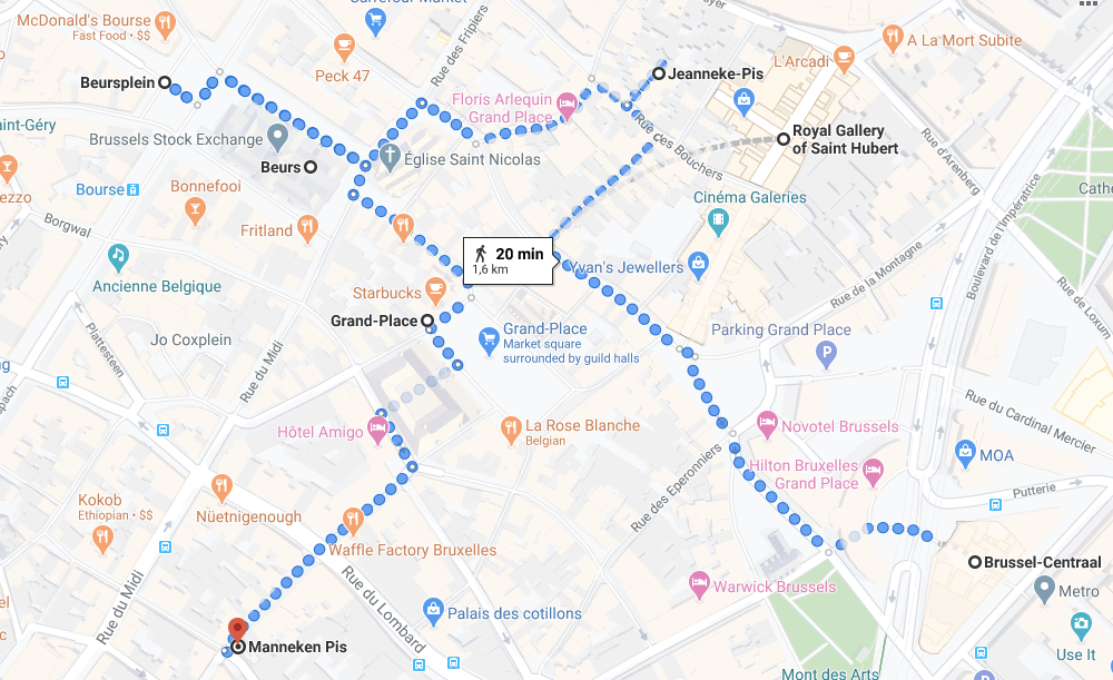 Brussels itinerary 1