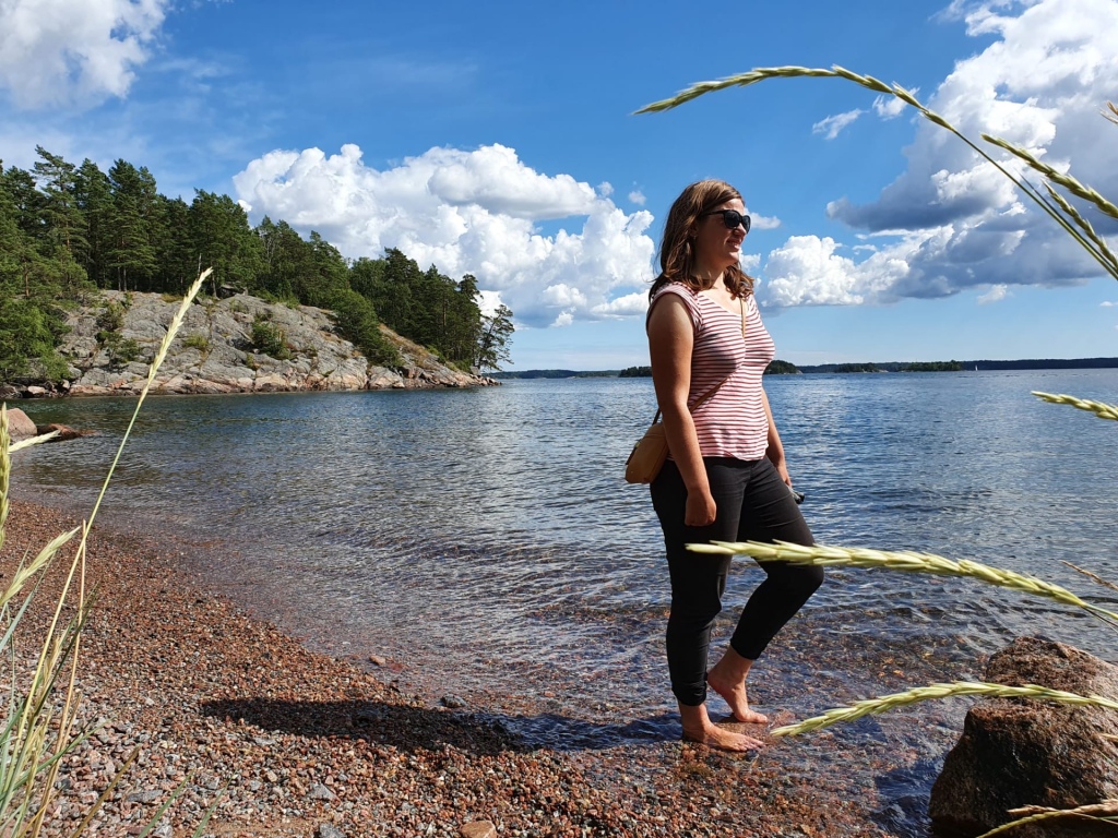 Stockholm Archipelago Grinda beach me
