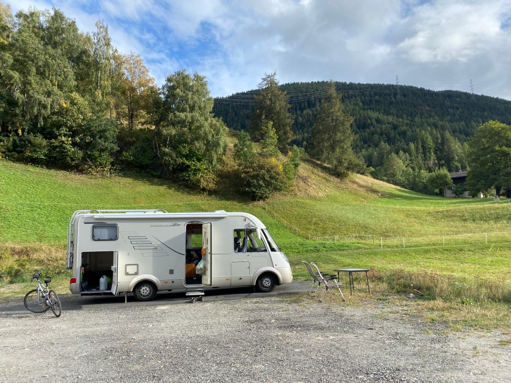 Aletsch Glacier Campervan