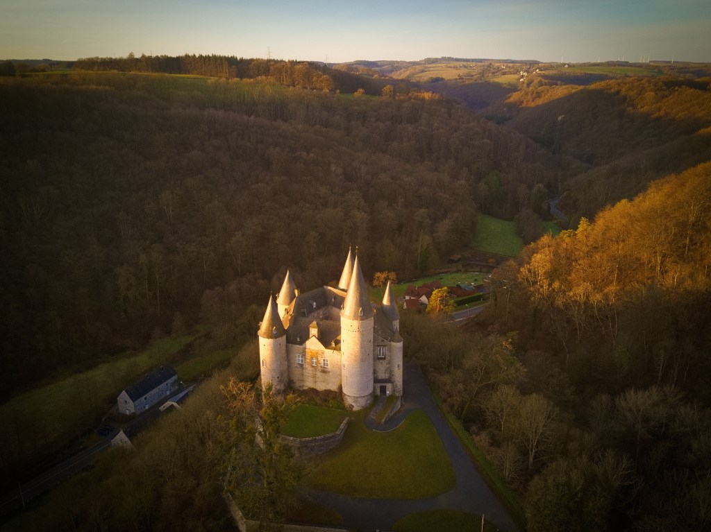 Veves castle in Belgium