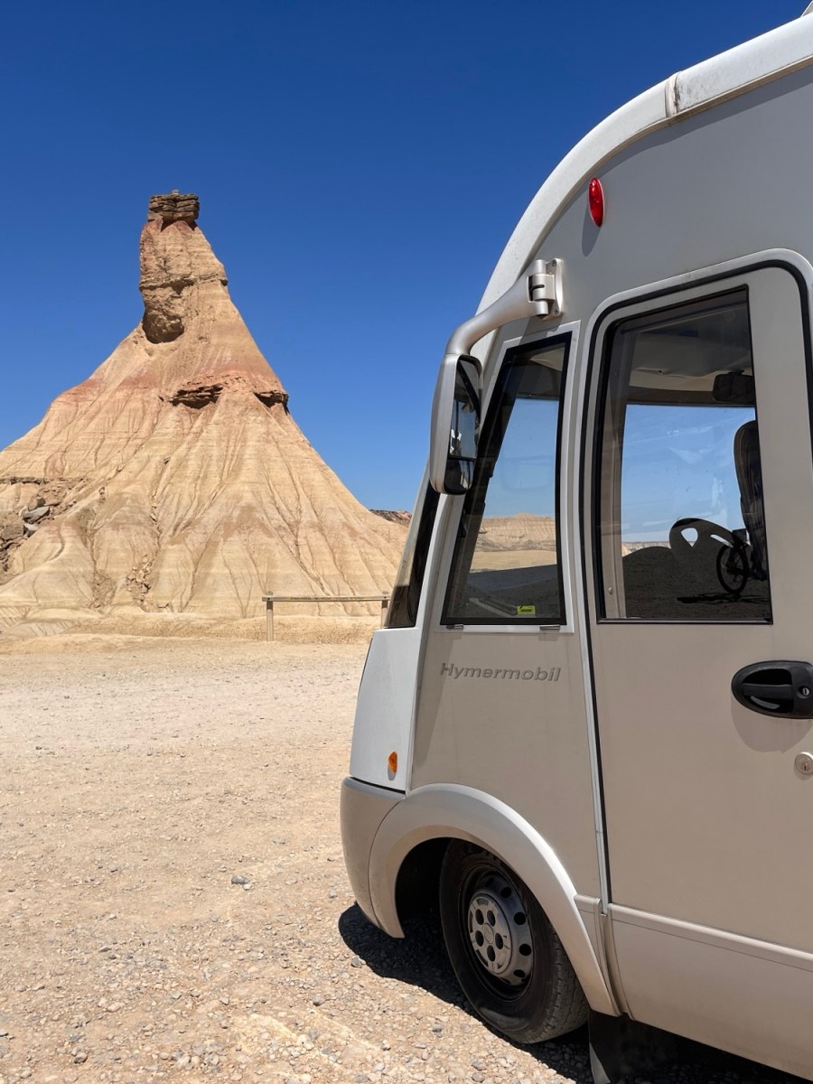 Exploring Bardenas Reales in a&nbsp;Campervan