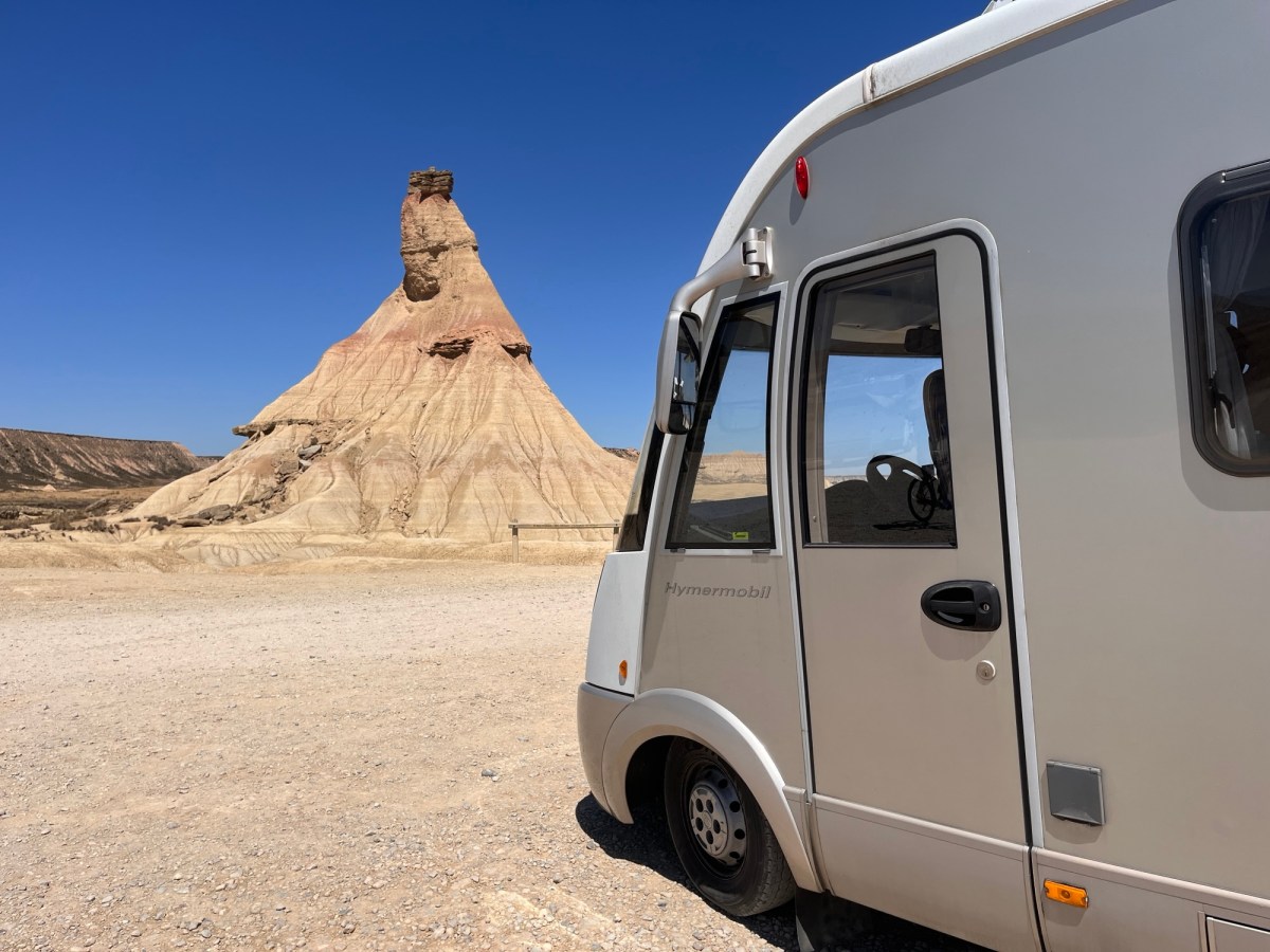 Exploring Bardenas Reales in a&nbsp;Campervan